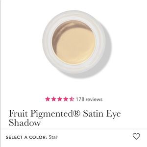 NEW 100% Pure Fruit Pigmented Satin Eyeshadow